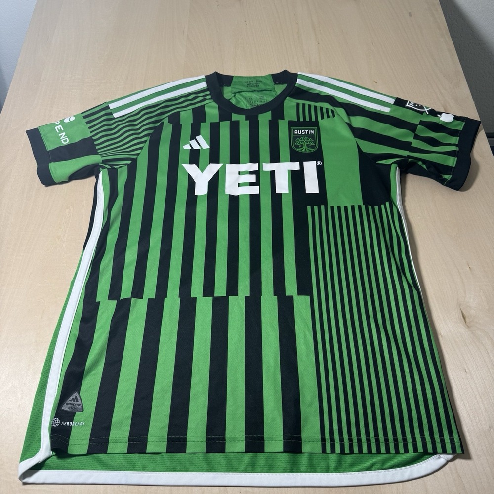 Adidas Austin FC 22/23 Sebastian Driussi #10 Authentic Jersey‎ Mens Large